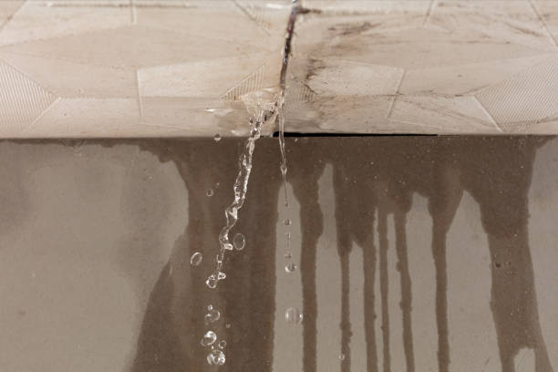 Professional Sewage Cleanup technician working in Galesville, WI